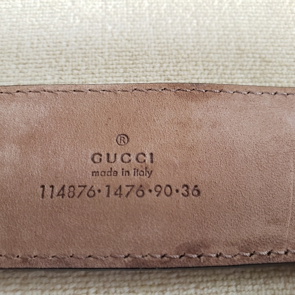 Gucci Leather Belt - Picture 8 of 9